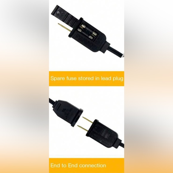 50ft LED Plastic Bistro Patio Lights - Picture 2 of 4